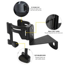Multi-Function Drink Cup Phone Holder, 2 in 1 Bolt-On Stand Bracket Organiz