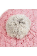 Cute Baby Winter Warm Toddler Infant Knit Crochet Beanie Hat Cap Kids Girl  D9H6