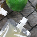100Pcs Vertical Bag Beverage Nozzle Storage Bag Beverage Drink Liquid Juice G4K3