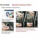 Hypersonic Car Door Edge Protectors Plastic Door Guard Black 4PCS