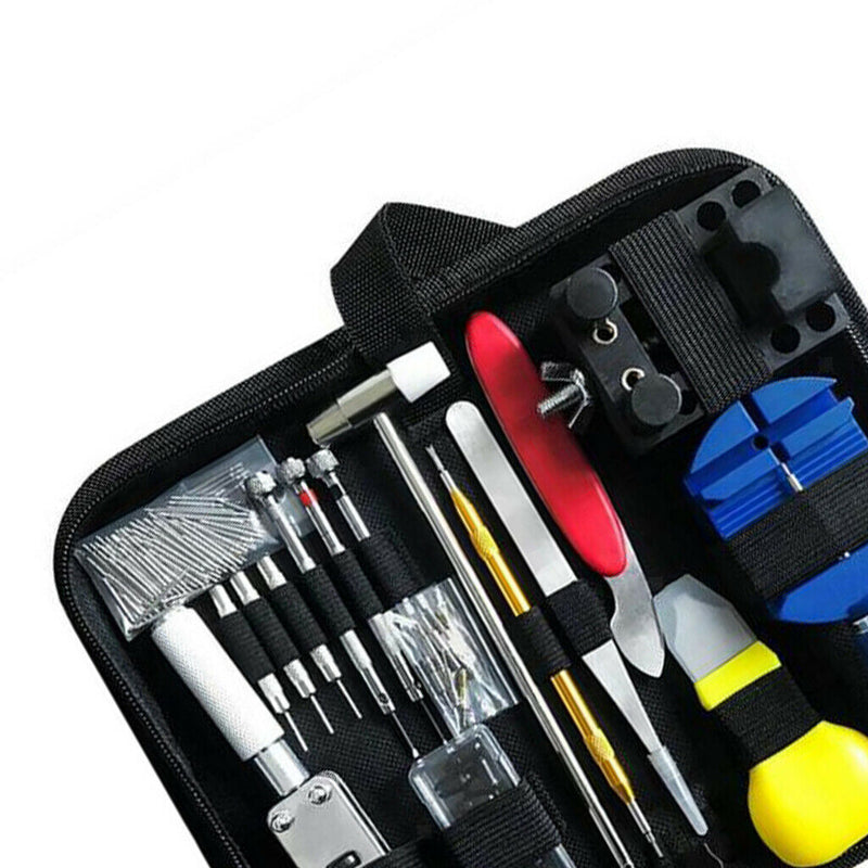 147PCS WATCH REPAIR TOOL Professional  KIT SET NEW Watch Repair Toolkit Metal