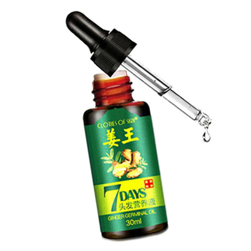 Natural Ginger Hair Essential Oils Oil Control Hydrating Nourish Hair Serum