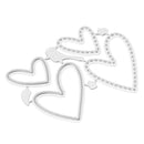 Heart Cutting Dies Stencils DIY Scrapbooking Album Embossing Paper Cards Decor