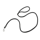 hook buckle PU Leather Pet Leash 120cm Black