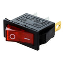 10 Pcs 3 Pin SPST Red Neon Light On/Off Rocker Switch AC 250V/10A 125V/15A B6E5