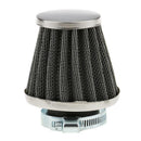 3x 35mm Motorcycles Cone Air Filter Intake Cleaner With Fixing Clip Durable