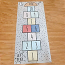 Nordic Baby Hopscotch Game Mat Kids Activity Play Gym Mats Children Infant