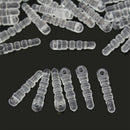 100 X Portable Clear Dustproof Plastic Anti Dust Plug Stopper For Cellphone 3.5m