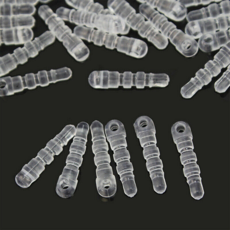 100 X Portable Clear Dustproof Plastic Anti Dust Plug Stopper For Cellphone 3.5m