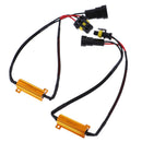 2Pcs 9005/9006/HB3/HB4 LED decoder car load resistor warning canceller decodME