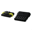 5 Kit 6 Pin Way Waterproof Electrical Wire Connector Plug Y6T7