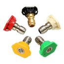 2.5GPM Pressure Washer Rotating Turbo Spray Nozzles Tip,5 color