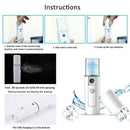 Portable NanoMist Spray Atomization Mister Face Facial Moisturizing Handy USB LJ
