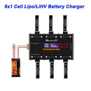 Rcharlance 1S Battery Charger 6X4.35W Lipo/Lihv Battery Charger with Micro- C9Z2
