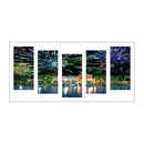 Waterside City 5D DIY Full Drill Diamond Painting 5-picture Combination Kit
