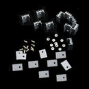 Lots 10 Pcs Aluminum Heatsink Heat Sink With Screw Sets For TO-220 Transi A