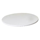 Round Polyester Table Cloth Cover Party Decor Fitted Tablecloth White Polyester