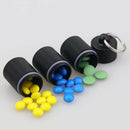 Outdoor Portable Pill Box With Multi-cell Waterproof Seal Small Pill Bottle