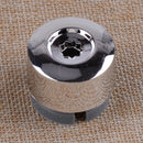 Chrome Wheel Lug Bolt Nut Cap Cover Fit For VW Touareg 2003-2016 7L6601173A