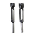 2 Pieces Dowel Tapered Snug Plug Cutters 1/2" Shank, Diameter 14mm + 10mm