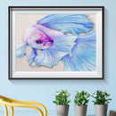 5D DIY Full Drill Diamond Painting Fish Embroidery Mosaic Kits Home Decor
