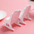 2Pieces Mini Wooden 1/12 Scale Miniatures Furniture Rocking Chair Crafts