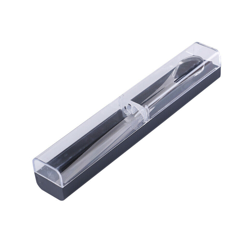 1X Tongue Scraper Reusable Stainless Steel Oral Fresher Cleaner Brush for K 3c