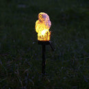 Solar Power LED Owl Lawn Light Waterproof Yard Landscape Lamp (Light Brown)