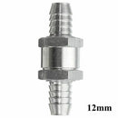4pcs 6/8/10/12mm 4 Size Valves Aluminium Alloy Fuel Non Return Check Valve