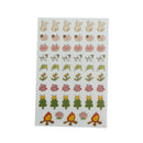 6 Sheets Lovely Miss Cat Adhesive DIY scrabooking Diary photo album stickerME
