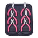 Jewelry Pliers, 6Pcs Mini Beading Pliers Set with Needle Nose Pliers,Round Nose