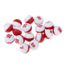 Plastic Billiard Pool Talley Shaker Bottle with Peas Balls (Kelly/Pill Pool)