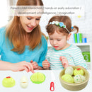 6 Pieces Simulation Food Steamer Set Kids Cooking Kitchen Pretend Play Toys