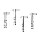 4 Pack Bimini Top Pins Quick Release Pin 1/4 inch 6mm with Spring for Boats Deck