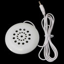 Portable 3.5mm Cushion Music Speaker White