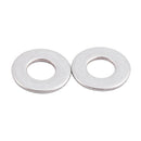 M2.5x6mmx0.5mm Stainless Steel Round Flat Washer for Bolt Screw 100Pcs M9P4