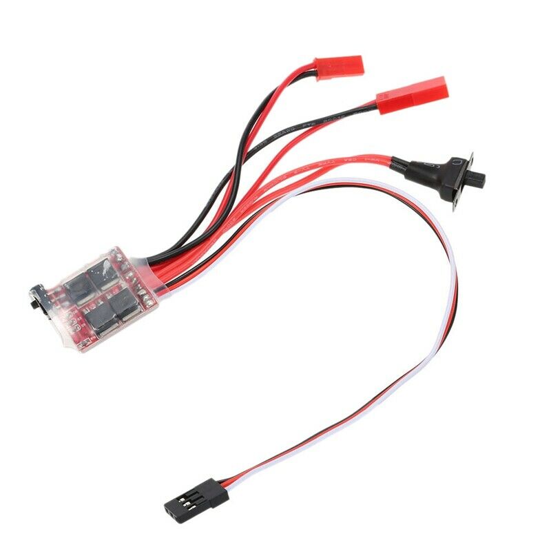 30A Mini Brushed ESC Brushed Electronic Speed Controller for RC Car for Con Q9P6