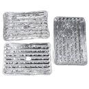 20pcs Disposable Aluminum Foil Barbecue Grilling CookingTrays Outdoor BBQ Spare