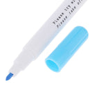 5x Water Soluble Pens Water Erasable Pens Fabric Marker Vanishing Pen Blue