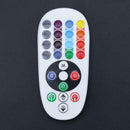 RGB T10 ba9s 15SMD-5050 Car Dome Light Interior Light with Remote Control