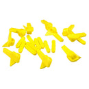 Lots 10 57mm Yellow Grilled Protective Tire Changer Bird Head Remover Pad