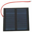 0.6W 5.5V solar panels polycrystalline silicon solar patch plastic DIY sola K6S6
