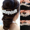 Women Bridal Wedding Diamond Crystal Rhinestone Flower Hair Pin Clip Pear Dwwj