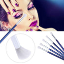 5pcs Multi-Use Cosmetic Brushes Wood Handle Highlight Nose Eyeshadow Makeup