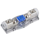 Zinc Car Audio 60 AMP Mini ANL Fuse Holder Block 4/8 GA IN 4/8 GA OUT with Fuse