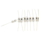 10pcs Glass Tube Fuse Axial Leads 3.6*10mm 2A Slow Blow  Z