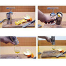 Manual Pasta Machine Noodles Spaghetti Fettuccine Tagliatelle Maker 5 Molds