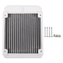 Aluminum Water Cooling 120 Radiator Led Cpu Liquid Cooler For 120Mm Fan G1/