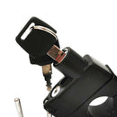 Motorcycle Helmet Lock for 7/8" 22-26mm Handlebar Easy to Install Durable
