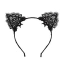 Sexy Summer Girls Lace Cat Ear Headband Hairband Princess Hair Accessories A